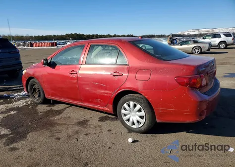2010 Toyota Corolla Base z USA, uszkodzony, nr VIN 2T1BU4EE8AC346264